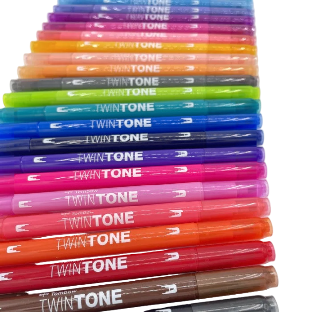TOMBOW - Twintone marķieris ādai 1gab