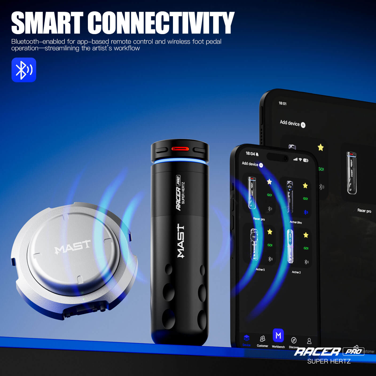 MAST Racer Pro Single Battery