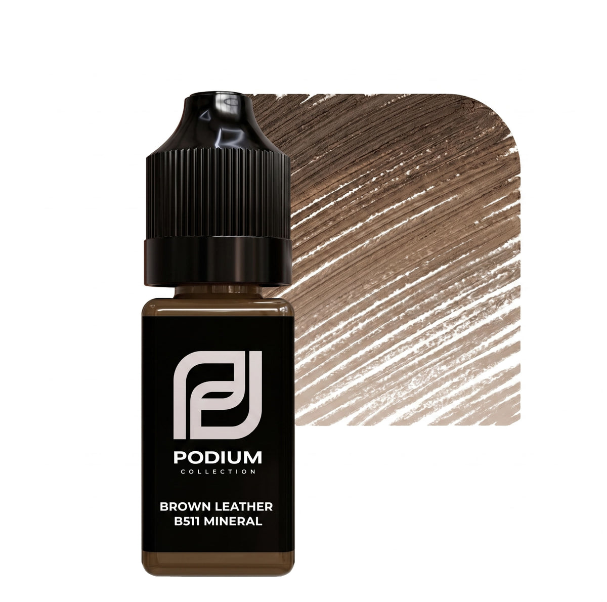 PODIUM - Brows Mineral PMU Pigments - Brown Leather B511