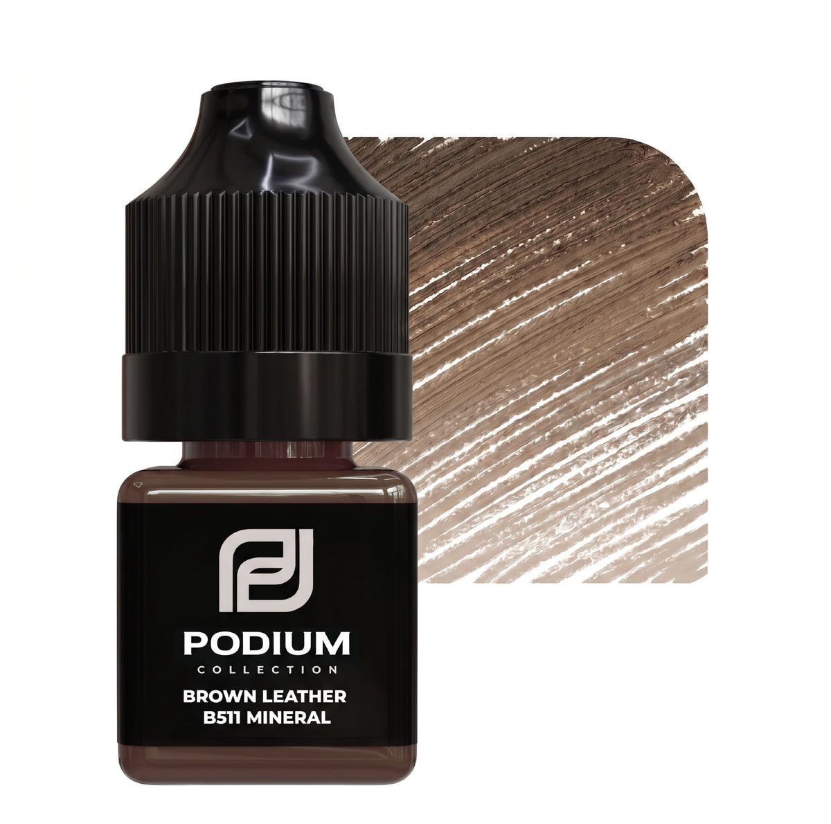 PODIUM - Brows Mineral PMU Pigments - Brown Leather B511