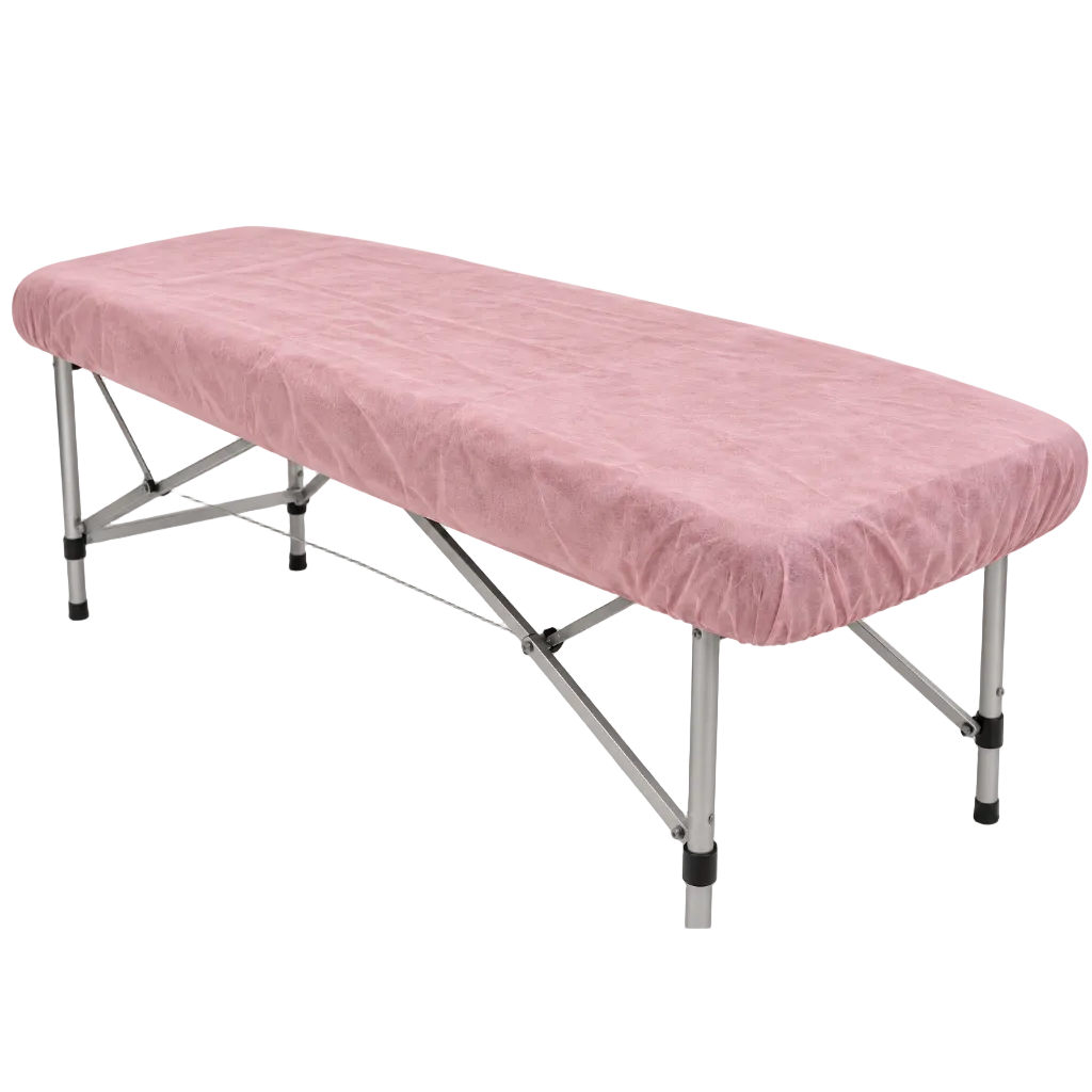 Bed Cover Pink Elastic 1 piece