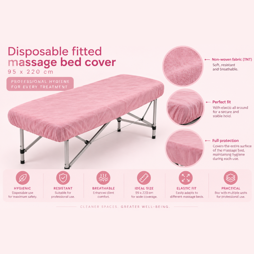 Bed Cover Pink Elastic 1 piece