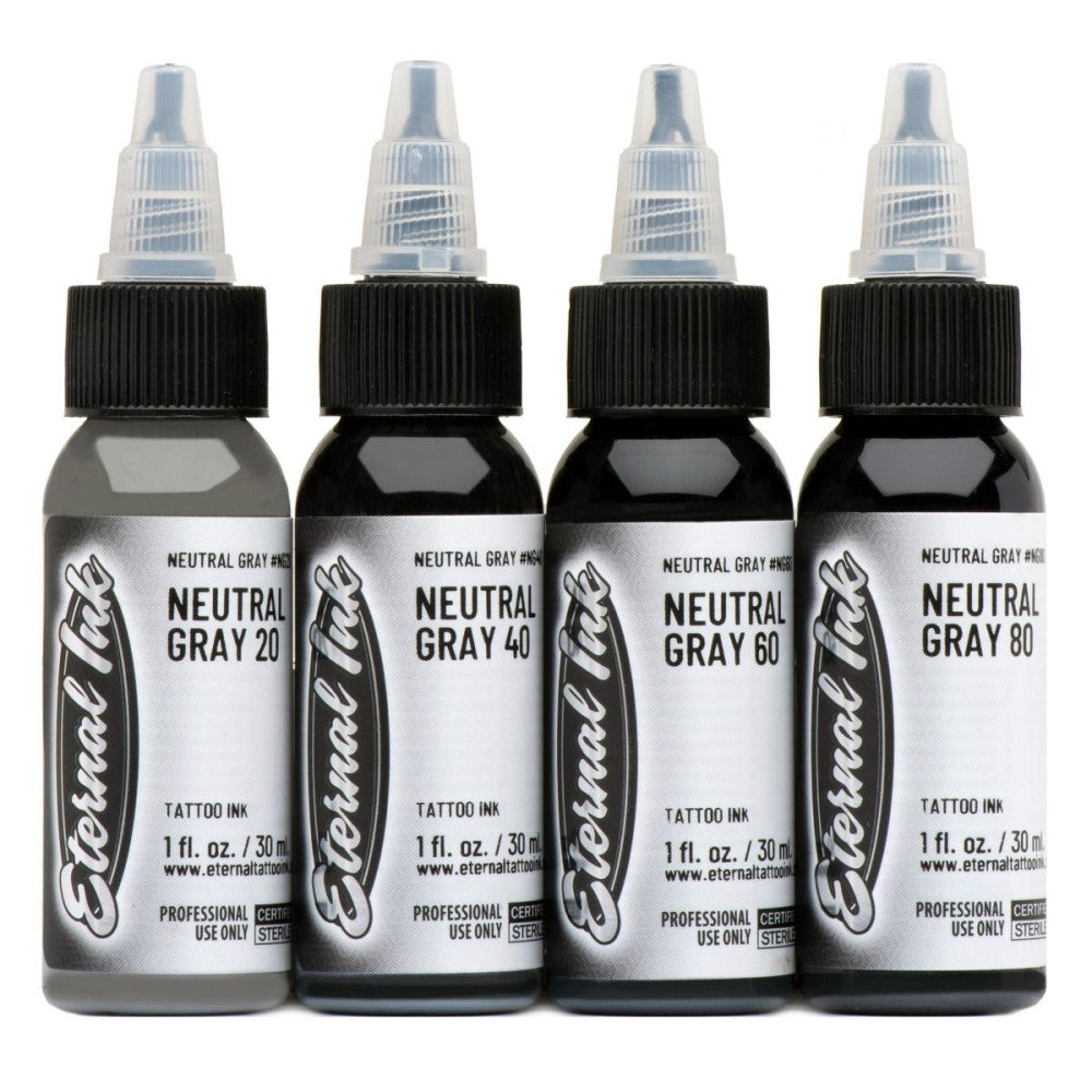 ETERNAL INK - Neutral Gray Set 4 x 30 ml