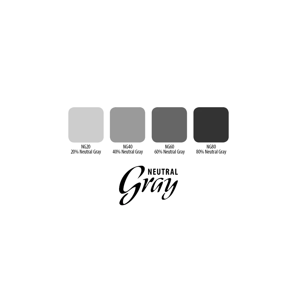ETERNAL INK - Neutral Gray Set 4 x 30 ml