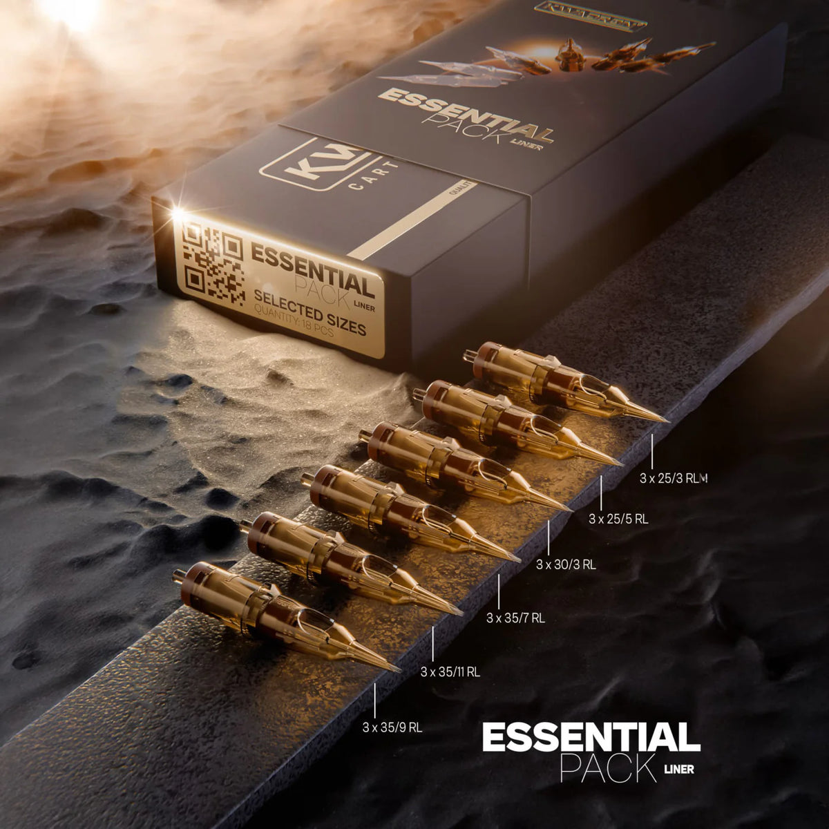 KWADRON Cartridges Essentials Pack 18pcs