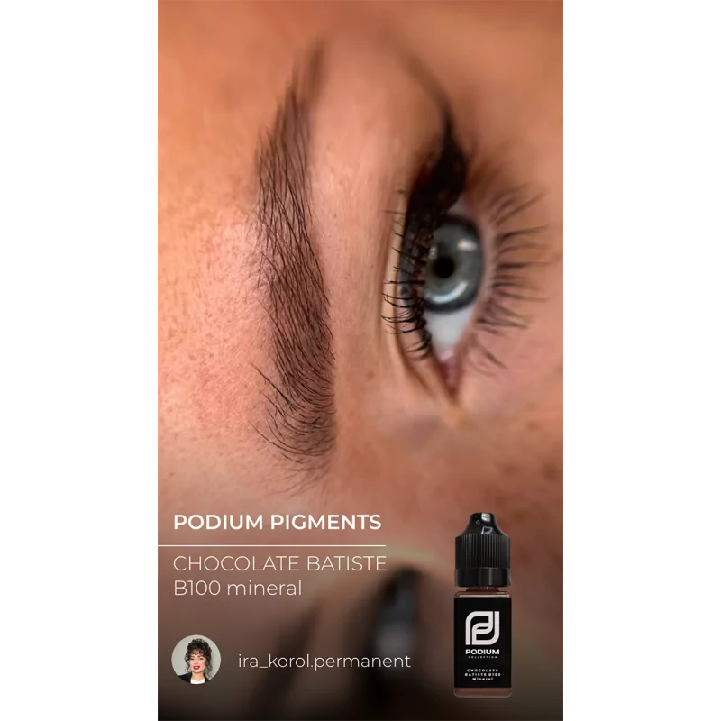 PODIUM - Brows Mineral PMU Pigments - Chocolate Batiste B100