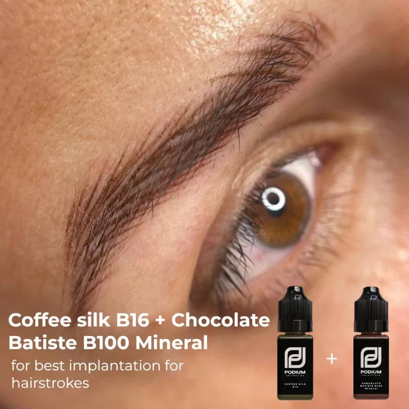 PODIUM - Brows PMU Pigments - Coffee Silk B16