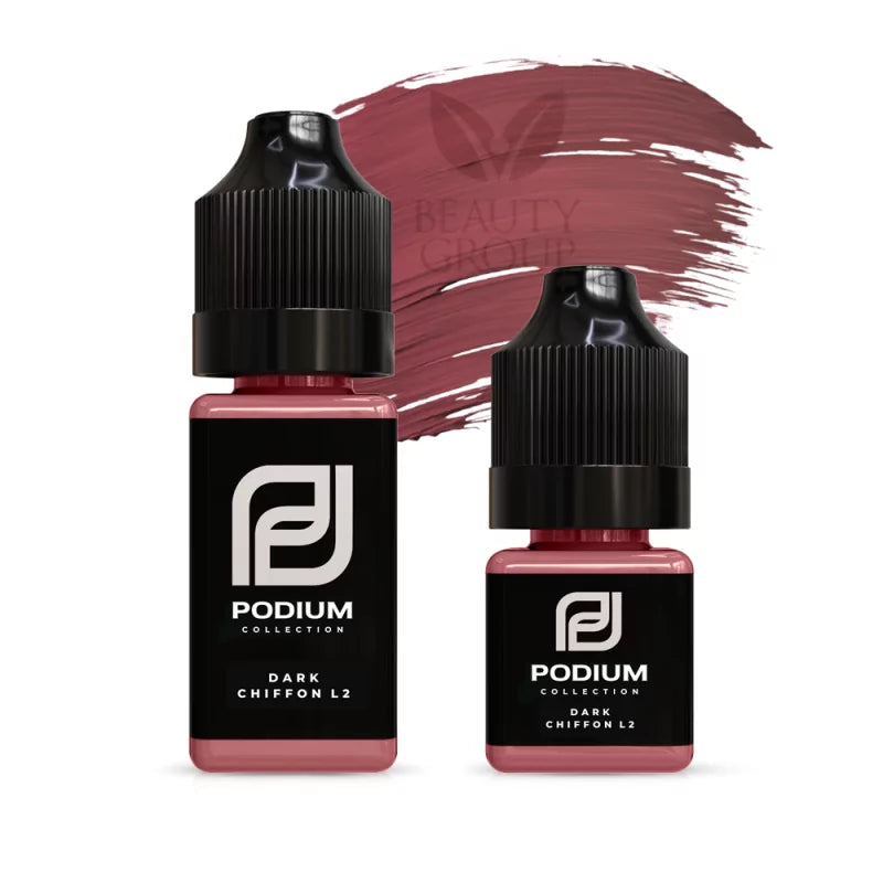 PODIUM - Lips PMU Pigments - Dark Chiffon L2