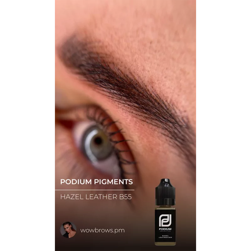 PODIUM - Brows PMU Pigments - Hazel Leather B55