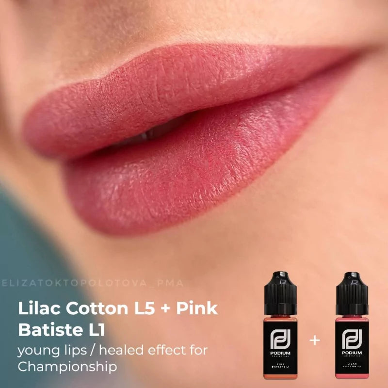 PODIUM - Lips PMU Pigments - Lilac Cotton L5
