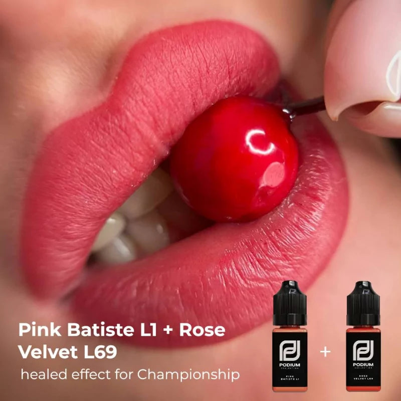 PODIUM - Lips PMU Pigments - Pink Bastiste L1