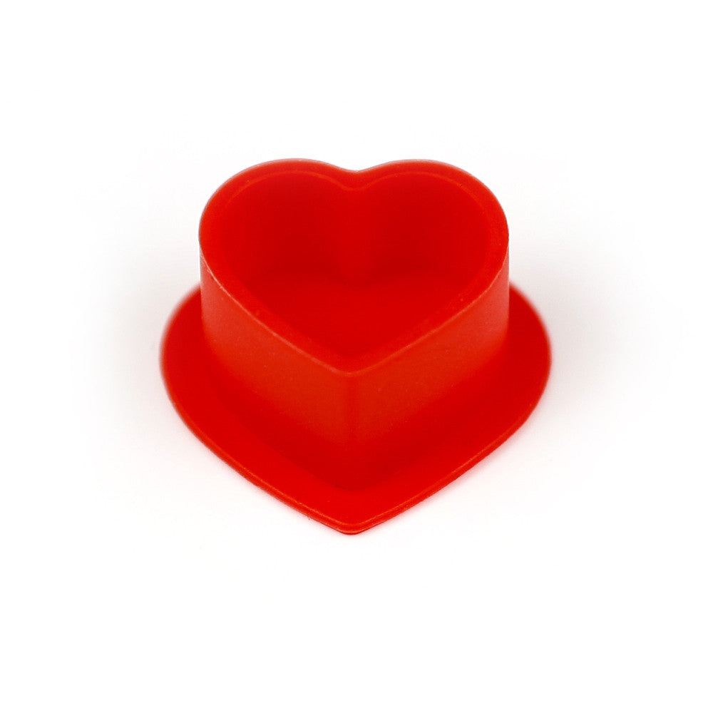 Silicone Heart Ink Cups 100pcs