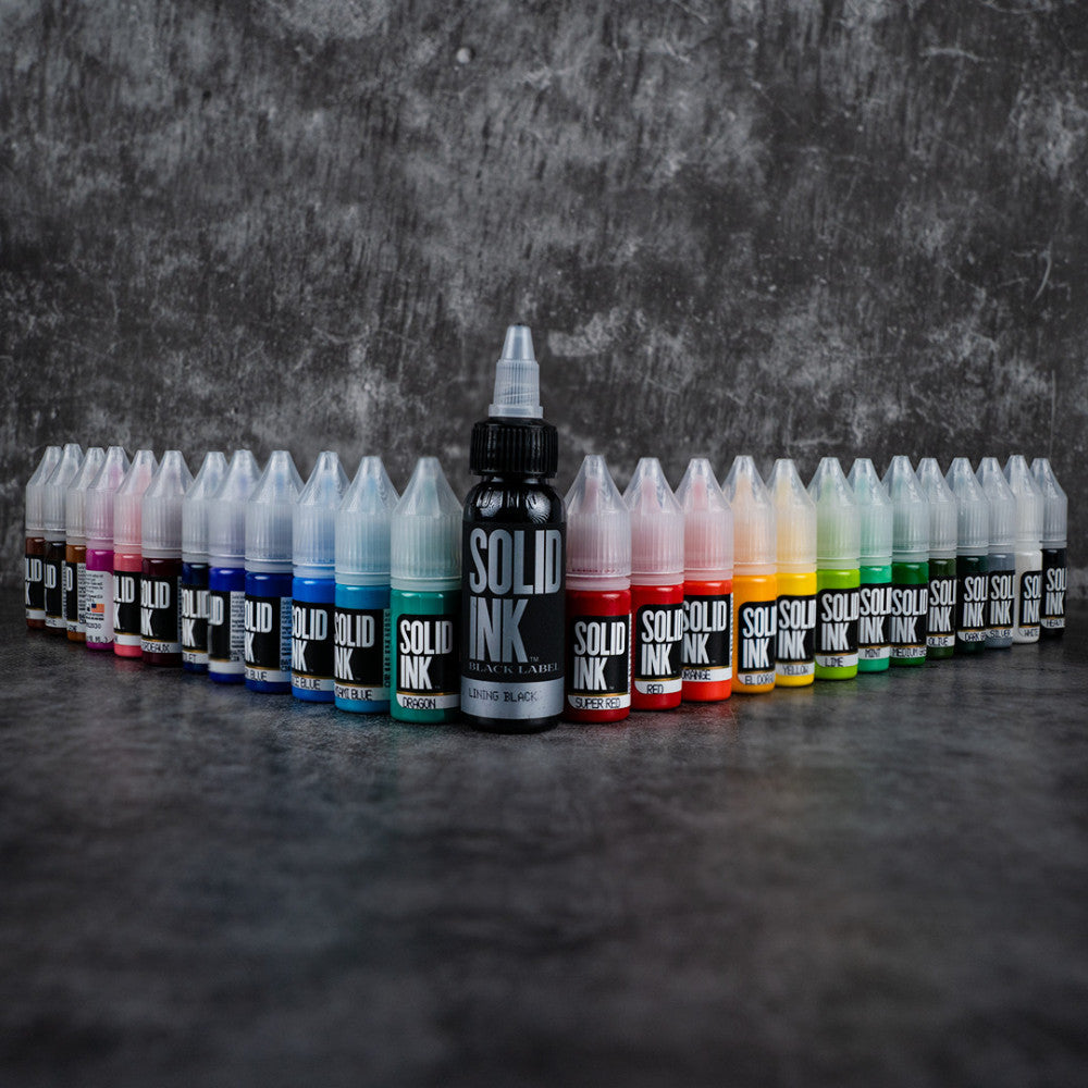 SOLID INK Travel Set 24 Colors X 10ML, 1 X 30ML