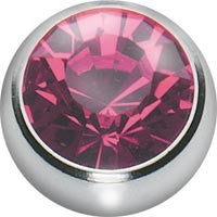 Titāna nabas pīrsings 1.6mm x 12mm
